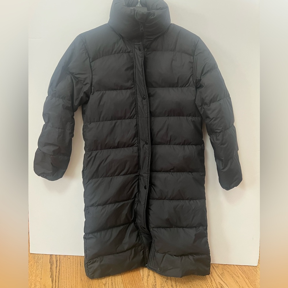 OAK + FORT LONG FILLED PUFFER BLACK JACKET SIZE S.P